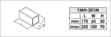 YMH-201M寸法